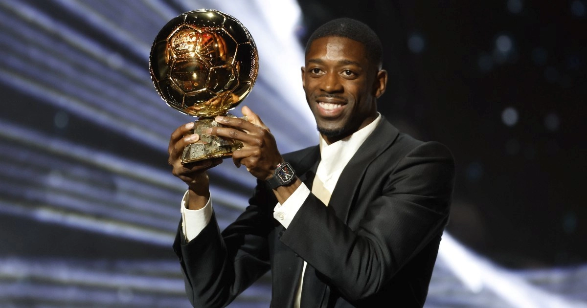 Ousmane Dembele osvojio Zlatnu loptu